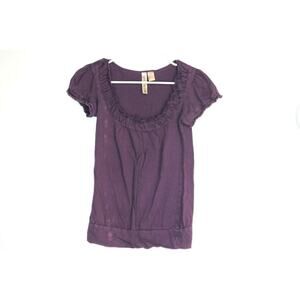 Eyeshadow Women’s Short Sleeve Top Sz S